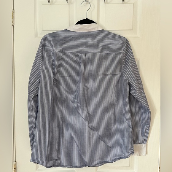 Ivanka Trump oversized button down blouse - Picture 2 of 5